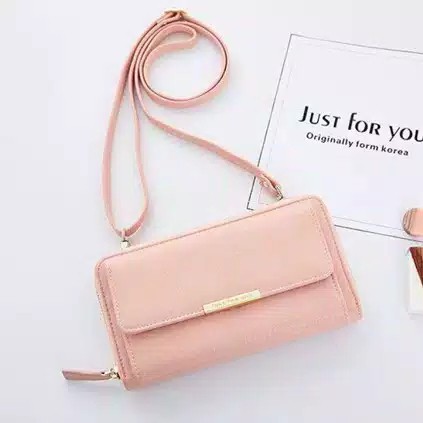 Dompet Panjang Wanita / Dompet lipat ( FREE TALI BISA DI SELEMPANG )
