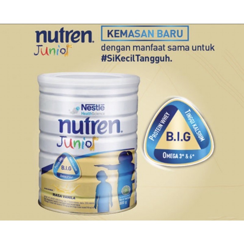 Nutren junior 400 gram ( susu nutrisi lengkap menaikkan berat badan )