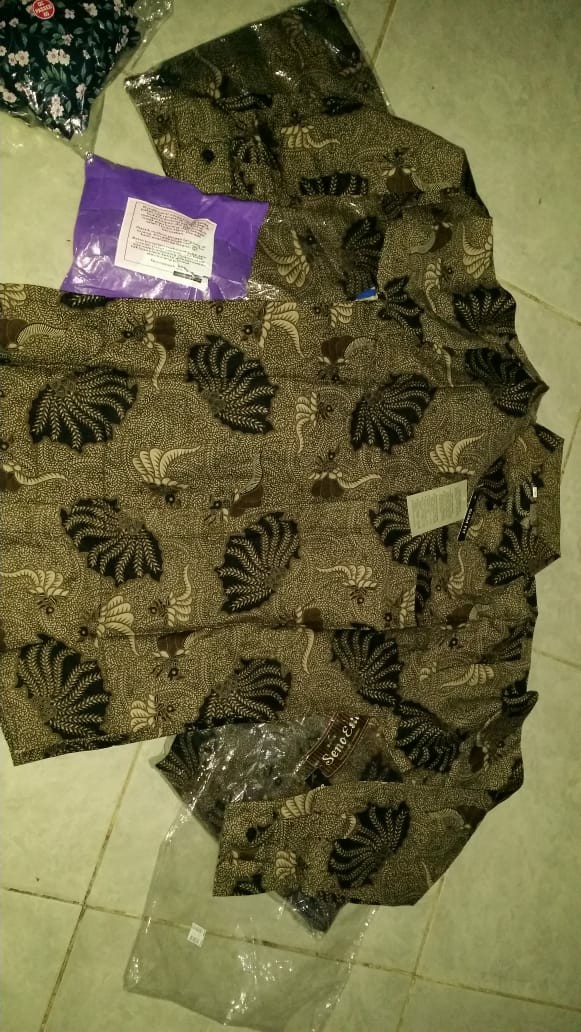 Kemeja Batik Tradisional Slimfit Original Seno Estu.