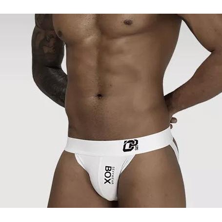 Orlvs / Jockstrap Underwear / Celana Dalam Pria Sexy Warna Putih2