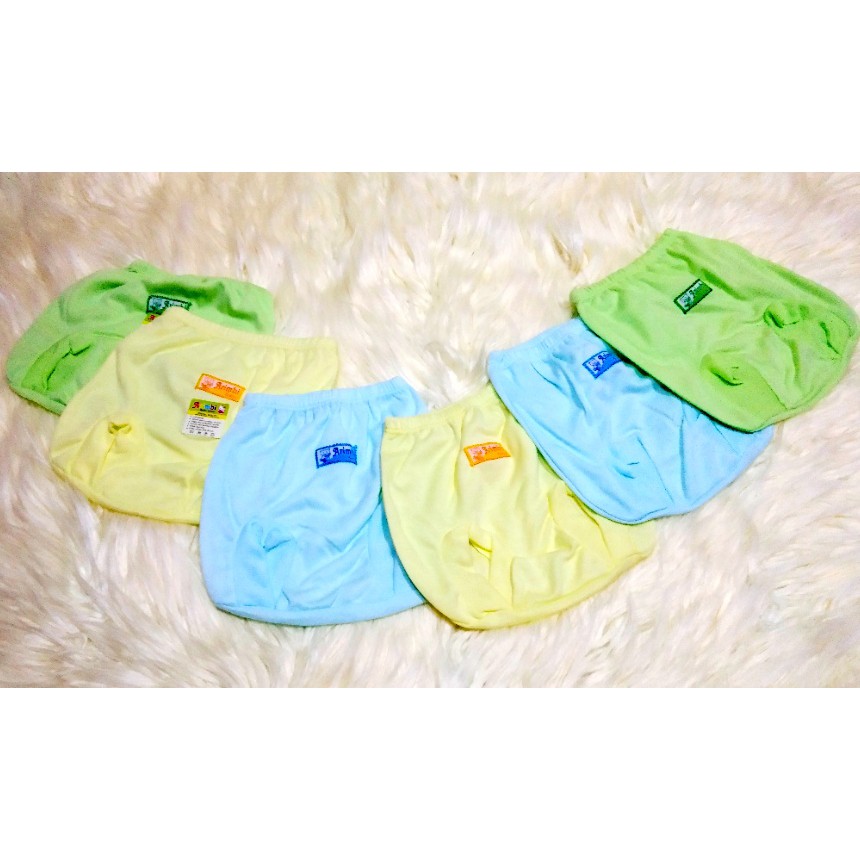 CLN01 Celana Pop Bayi Polos Murah Berkualitas ARIMBI 6 pcs