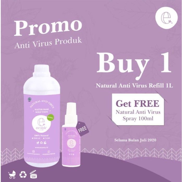 ECONIC NATURAL AV REFILL 1000 mL