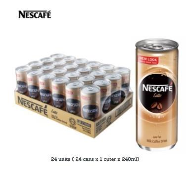 

Nescafe Minuman Kopi Susu Kopi Kaleng Latte 240 Ml/Perkarton Isi 24Pcs -Diskon Sd 50%