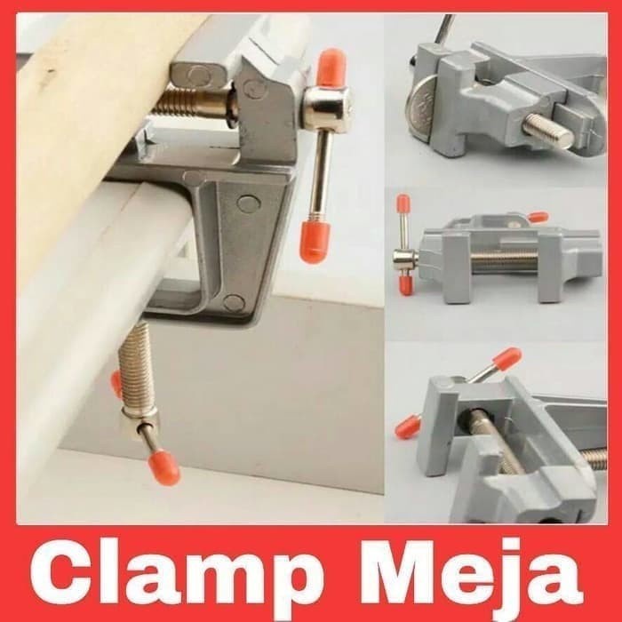 Klem Catok Ragum-Catok Meja-Ragum Clamp Vise Bench-Table Vice