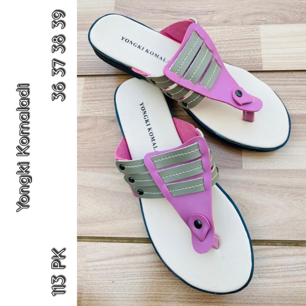 sandal jepit yongki komaladi pink murah