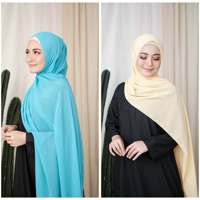 Jilbab / Hijab PASHMINA DIAMOND 200x75 Panjang Jumbo Neci - Pasmina Sabyan Jumbo