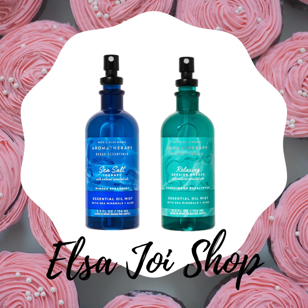 Bath &amp; Body Works Aromatherapy Ocean Essentials Oil Mist - SERIES