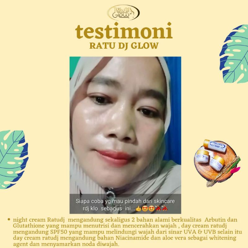 TERMURAH PAKET RATU DJ GLOW BEKAS JERAWAT(Vr²)
