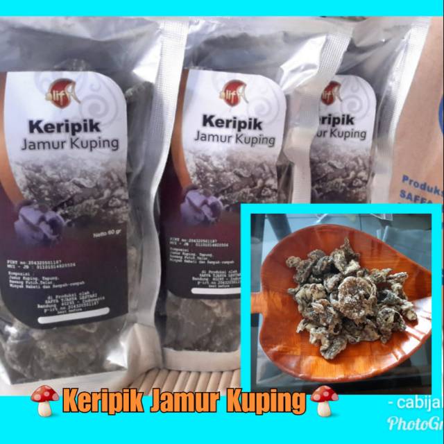 

KERIPIK JAMUR KUPING