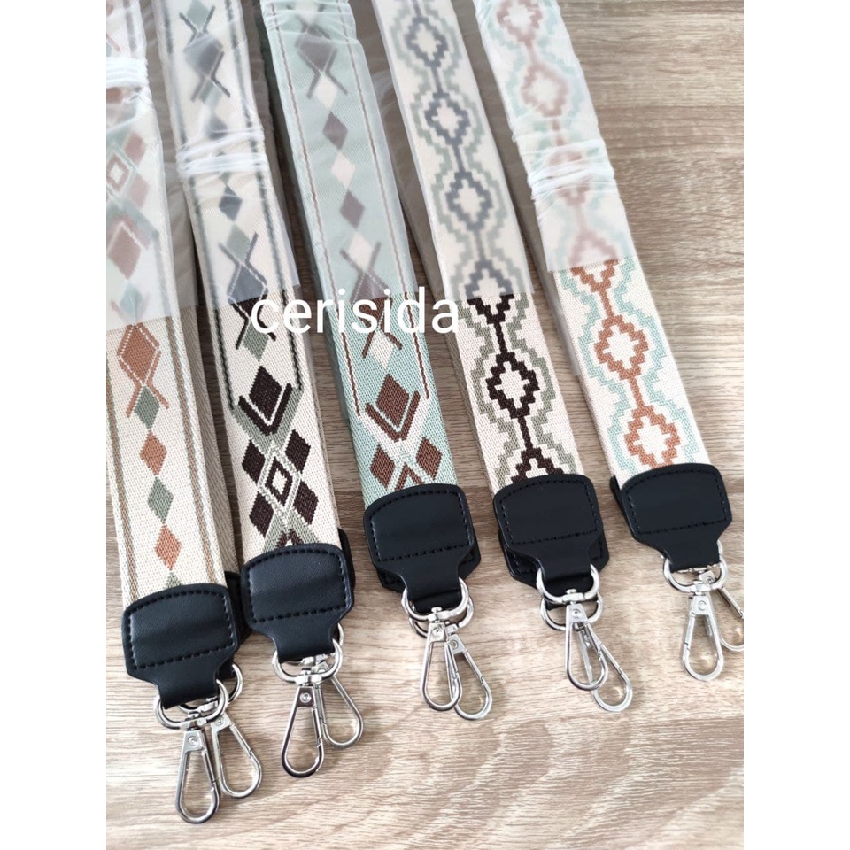 LONGSTRAP/TALI TAS /TALI TAS PUNDAK /TERLARIS/JAWATIMUR/PANJANG 83 CM /EART TONE