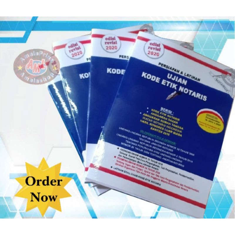 RB Buku revisi ujian kode etik Notaris edisi 2020