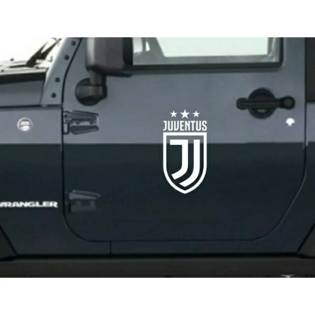 Decal Cutting Stiker Juventus Striping Pintu Kaca 35cm Shopee