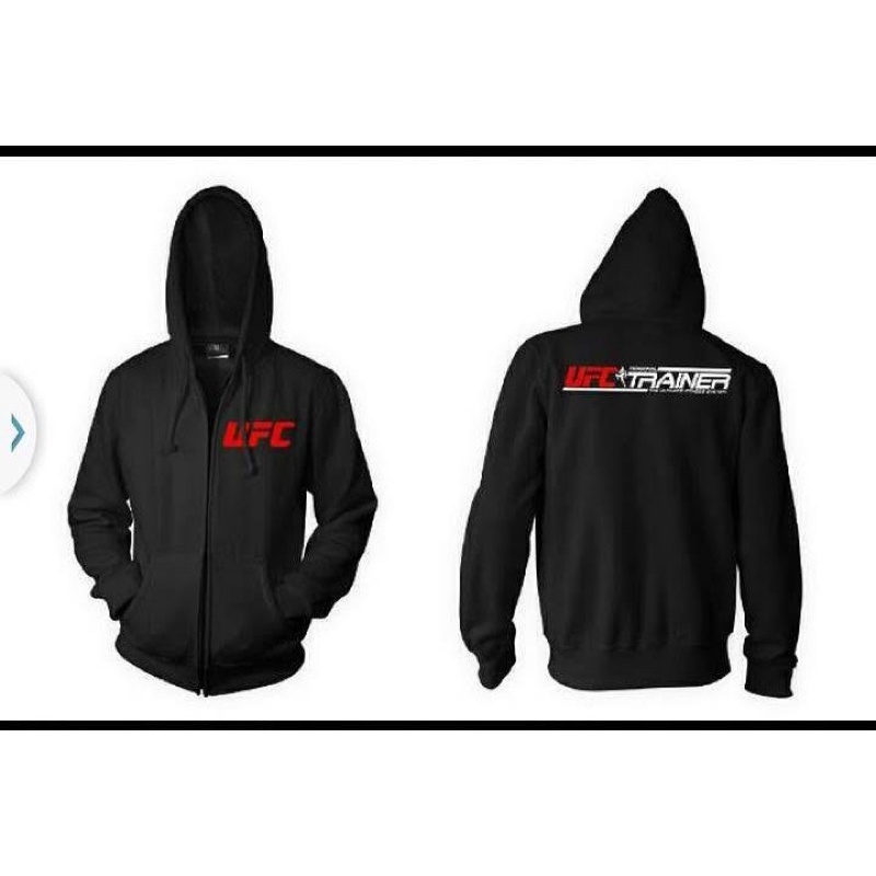 JAKET UFC ZIPPER HOODIE