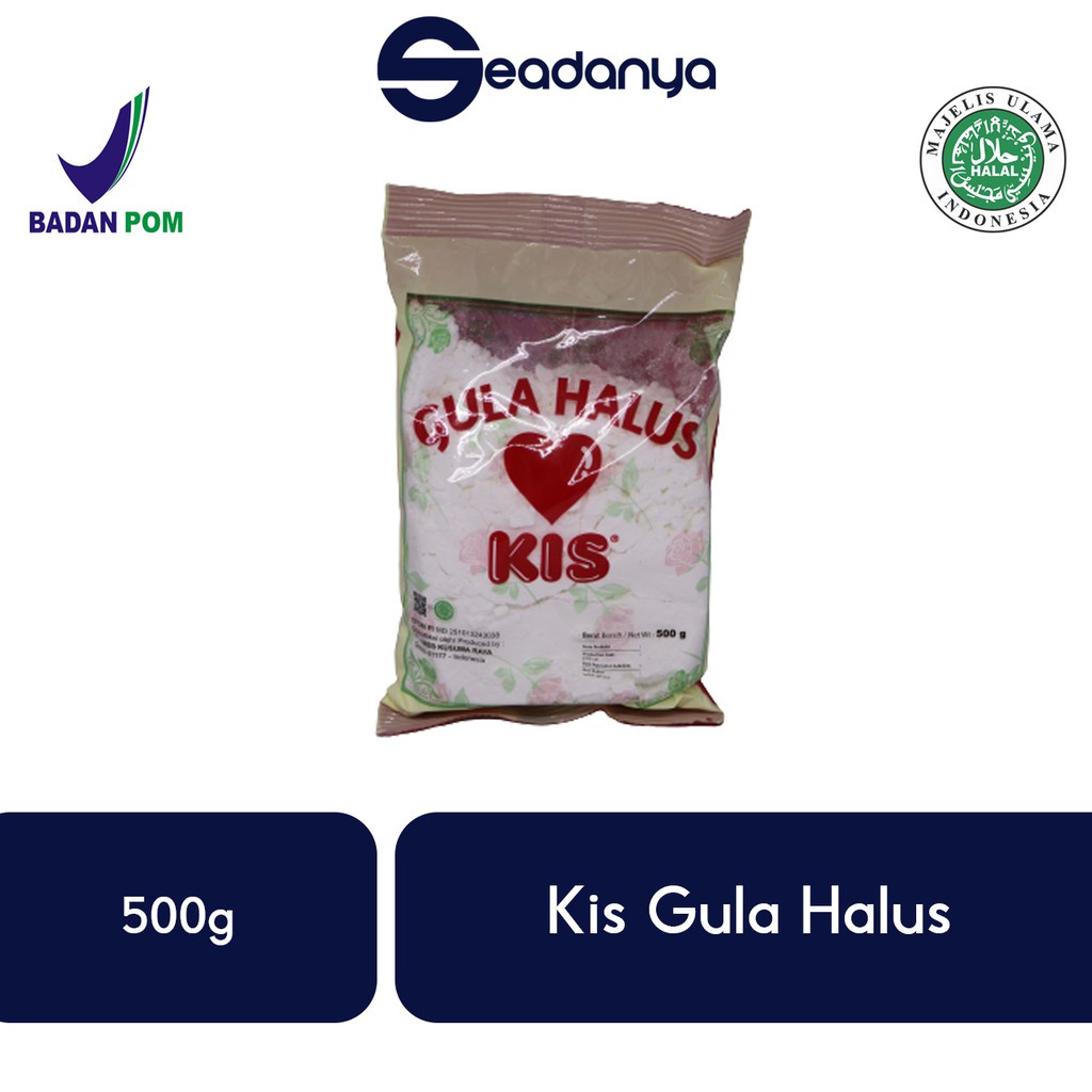 

Kis Gula Halus 500g Premium Quality Halal MUI BPOM