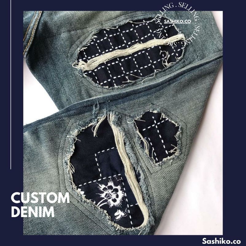 Repair Denim Sashiko