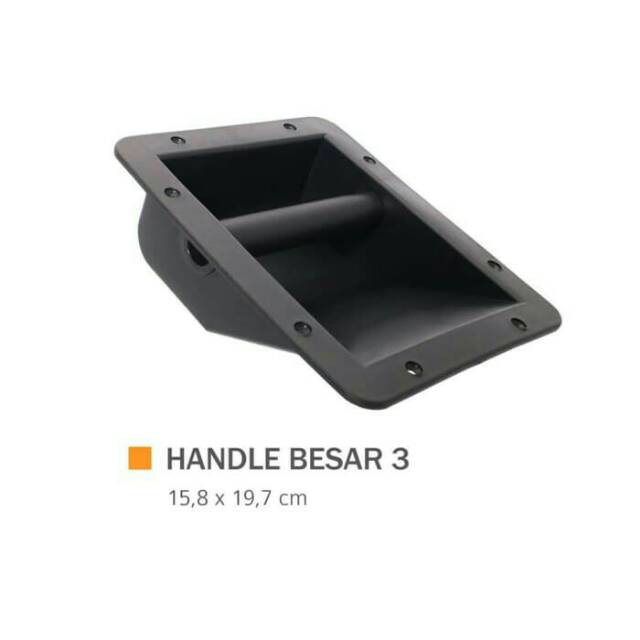 Handle Salon Speaker Plastik Model Besar 3 ukuran 19,7 x 15,8cm