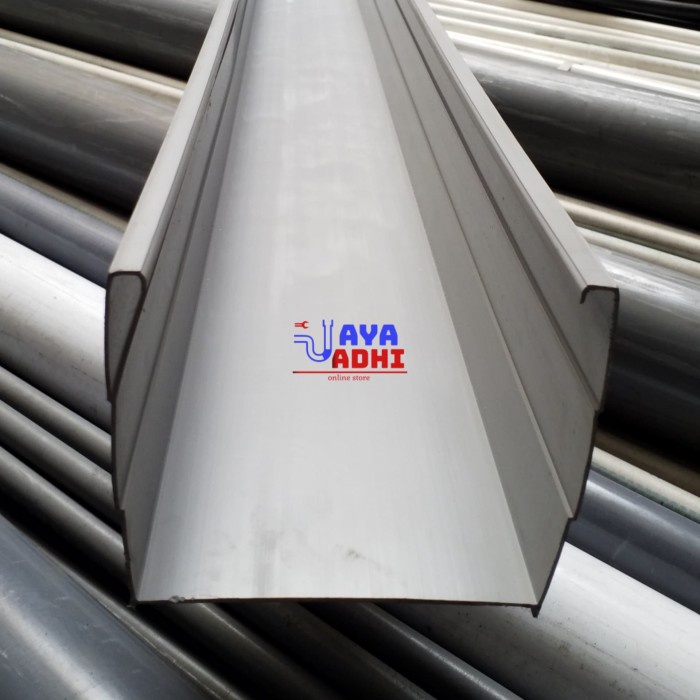 PVC Talang Gutter Kotak 22 cm