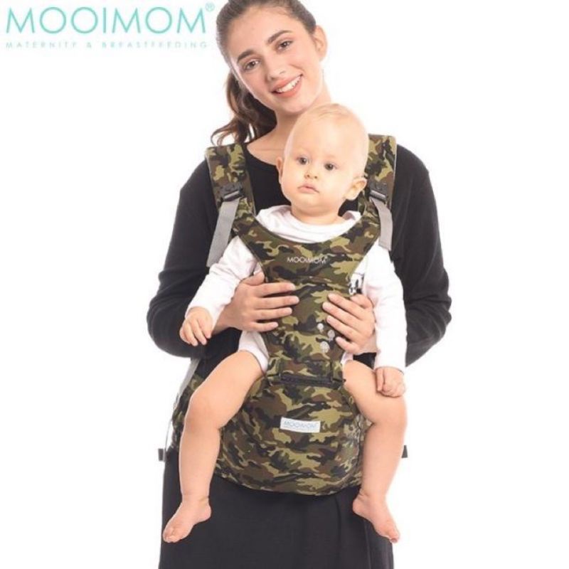 Hipseat MOOIMOM Hipseat carrierCushion seat / Gendongan Anak Mooimom