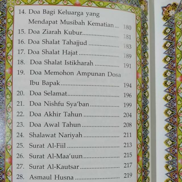 Surat Yasin Tahlil Latin Arab Terjemah Al Mulk Al Waqiah Ar Rahman Shalawat Nariyah