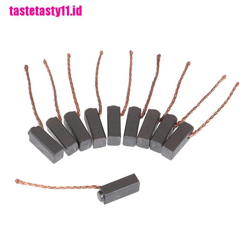 10 Pcs carbon brush 5x6 X 14mm DC motor carbon Grafit