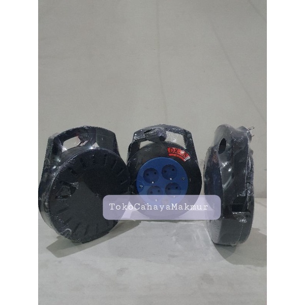 Kabel Roll/Stop Kontak/Kabel Box DX-15 DX15 + Lampu Indikator Dexta