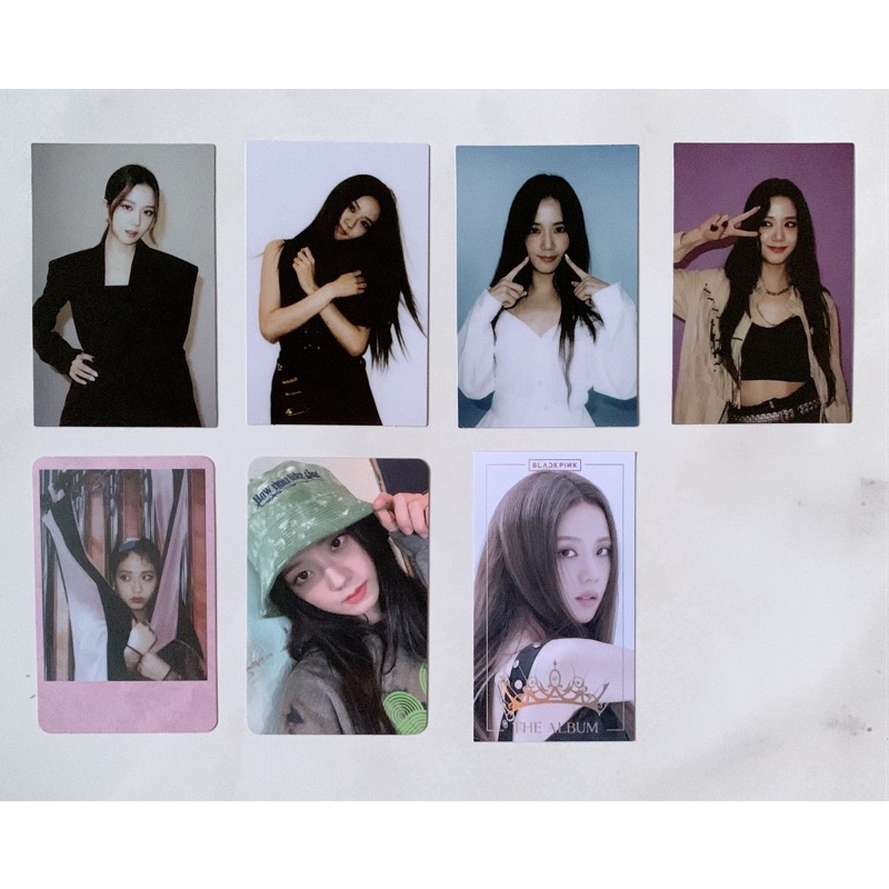 [READY STOCK] BLACKPINK JISOO PHOTOCARD PC THE ALBUM , KILL THIS LOVE , BENEFIT KTOWN , BENEFIT YG S