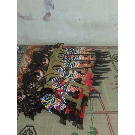 SALEE.. Wayang kulit kertas mainan Bima Werkudara wrekudara jagal abilawa Bratasena