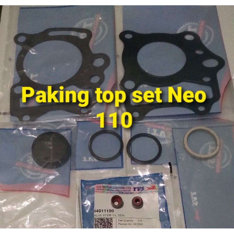 Paking top set TVS NEO 110 original