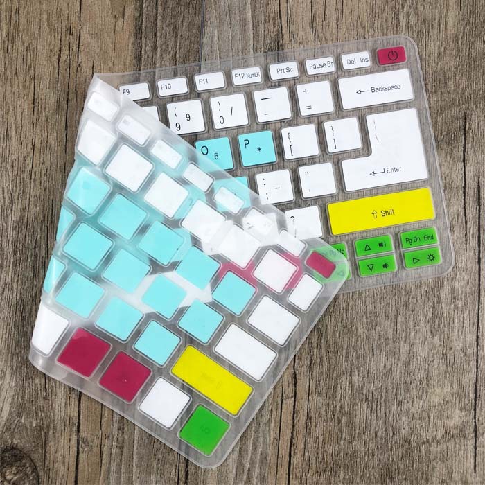 For 13.3inch Acer Swift1 SF113 Colorful Silicone laptop Keyboard Protector Keyboard Cover Skin