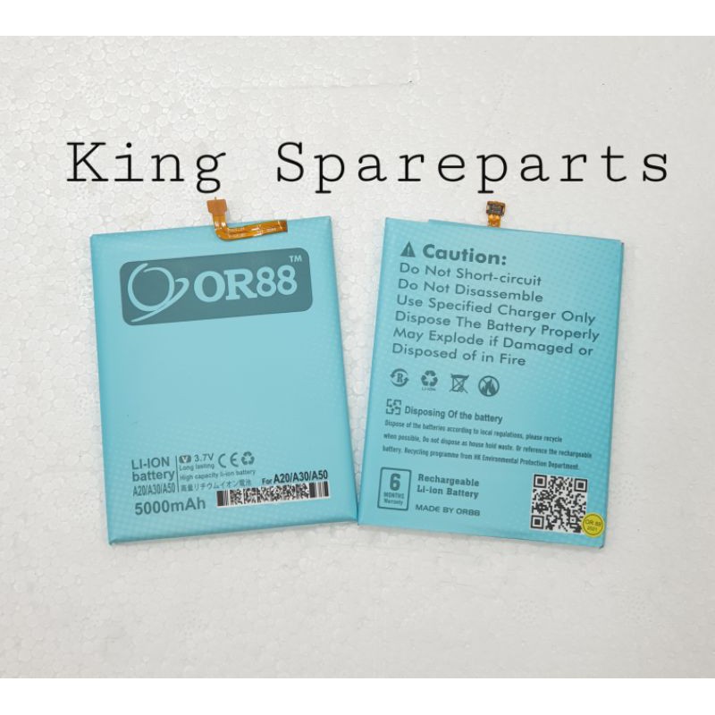BATT BATRE BATERE BATERAI BATTERY SAMSUNG GALAXY A20 A205 A30 A305 A50 A505 DOUBLE POWER ORIENS88