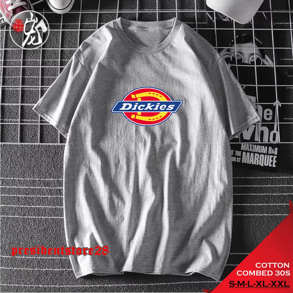 KAOS KEREN PRIA WANITA DICKIES / KAOS DISTRO PRIA / KAOS PRIA DICKIES / T-SIRT UNISEX COTTON