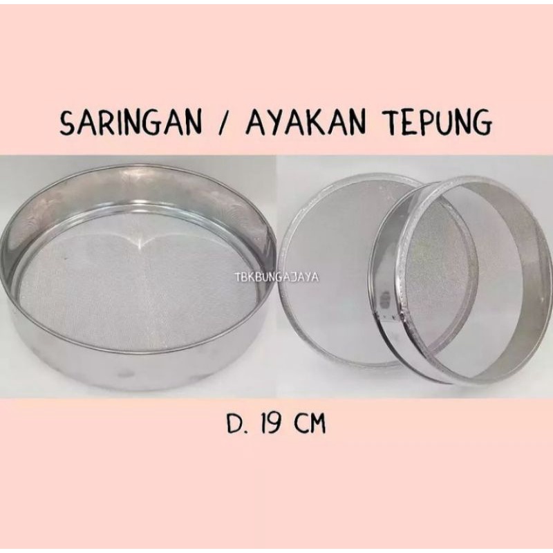 

Ayakan tepung uk 19x4