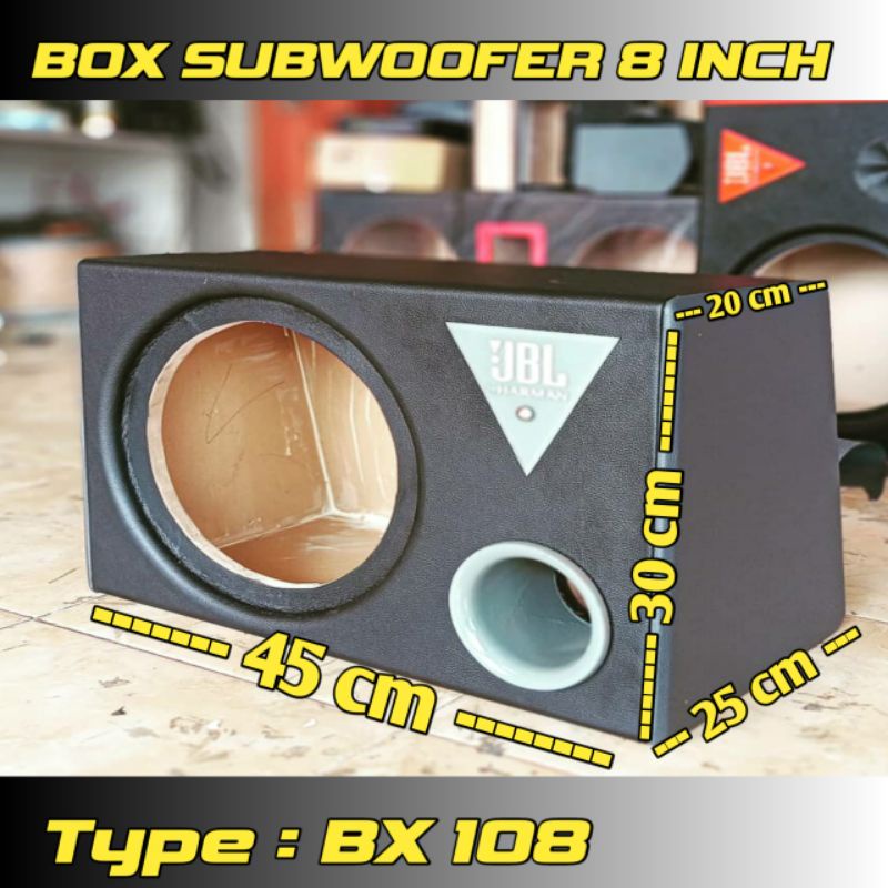 BOX SUBWOOFER 8 INCH JBL BOK SUBWOOFER