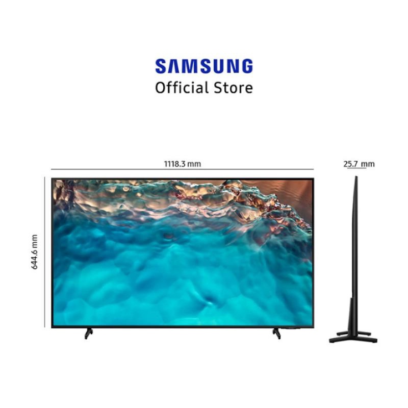 Samsung Smart TV UHD 4K  43 INCH UA43BU8000  - UA43BU8000KXXD NEW 2022-4