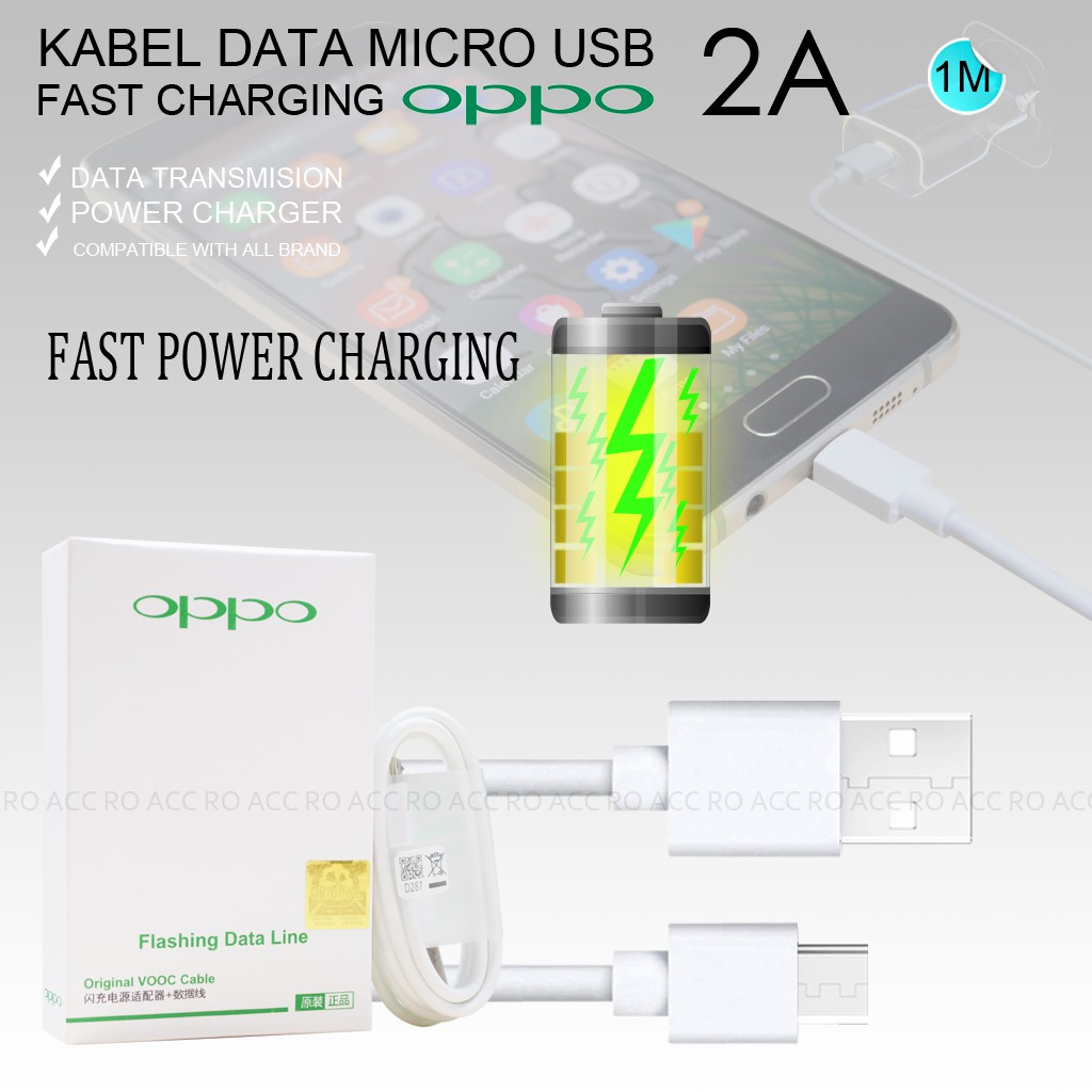 [RO ACC] KABEL DATA OPPO 2A A33 A37 NEO 7 9 F1S NEO 5 F5 F1 R9 ORIGINAL 2A