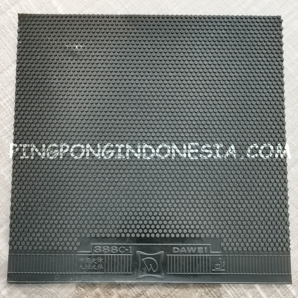 Dawei 388 C-1 OX - Karet Bintik Serang Pendek Short Pips Rubber 388C Bat Bet Pingpong Tenis Meja C1 388C1