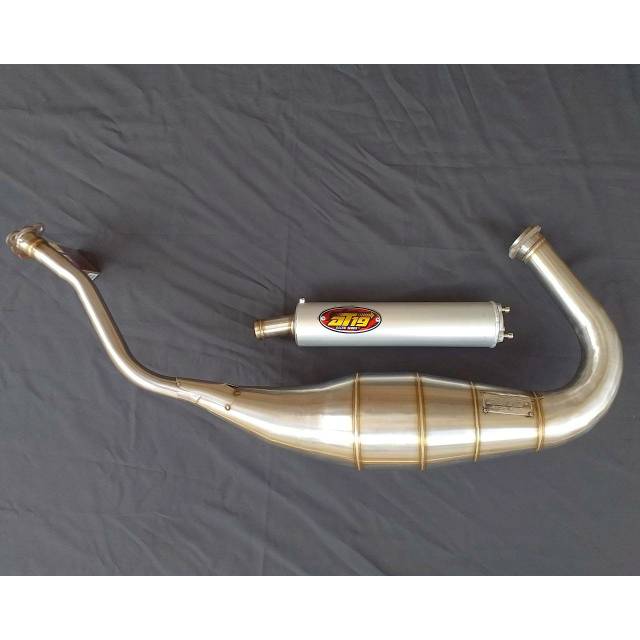 KNALPOT AT19 RACING DODOGAN/PRESS NINJA 2 TAK STENLIS