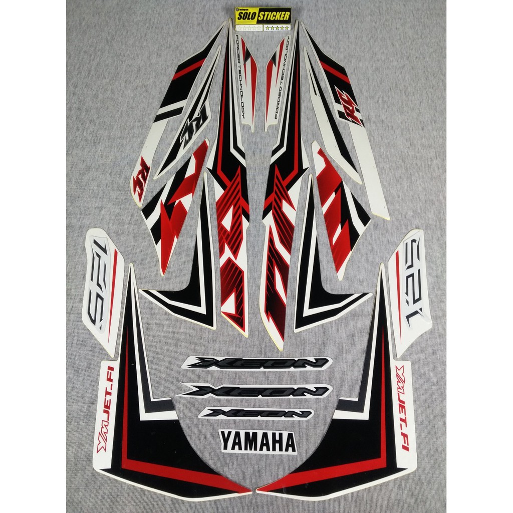 Bisa Cod Striping Sticker Standar Yamaha Xeon Rc 125 2013