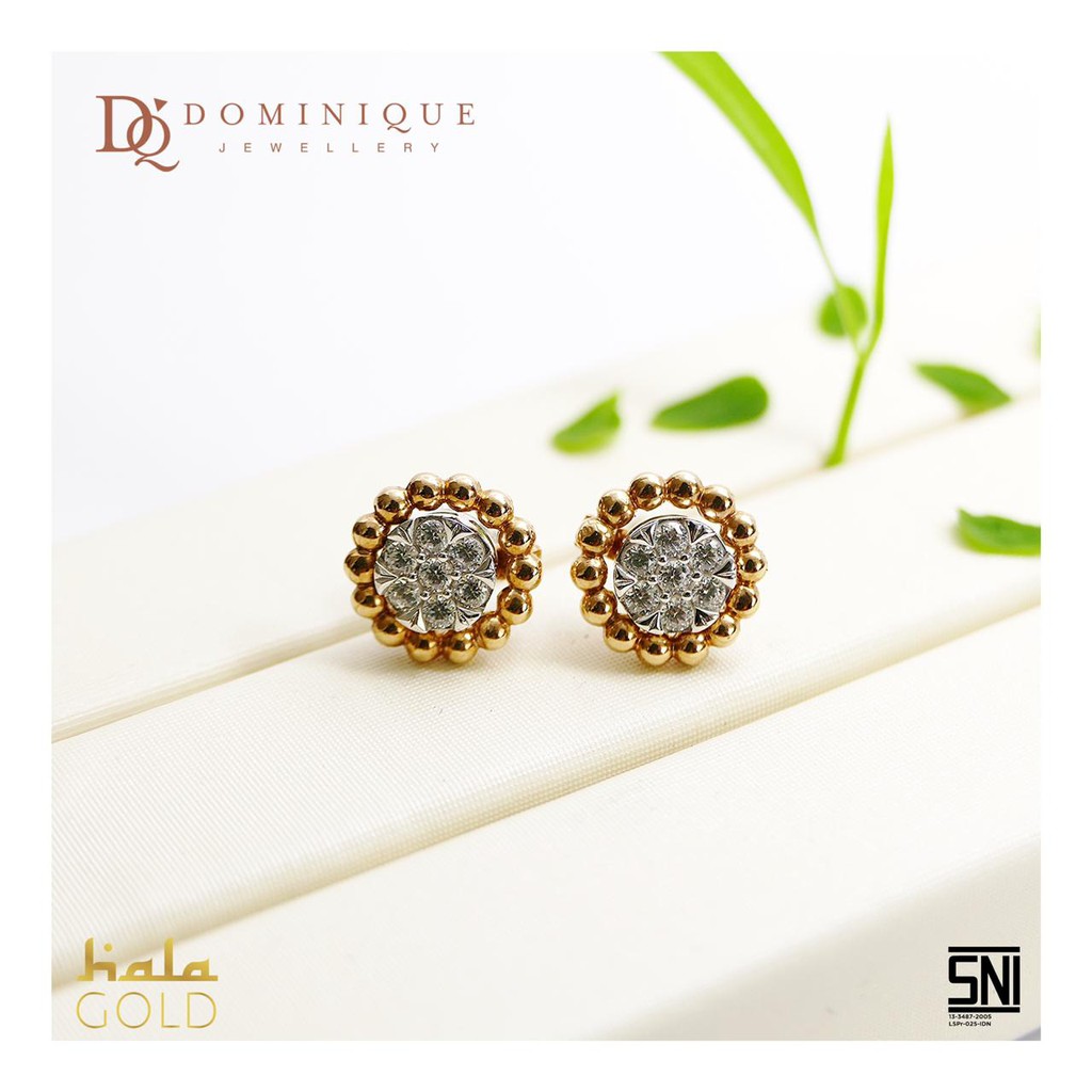 

Dominique Jewellery- Giwang Hala Gold Collection Limited Edition DQHG58285