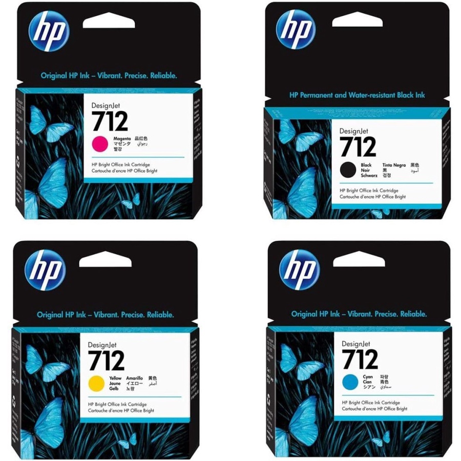 Tinta HP 712 For Hp designjet T210 , T230 , T250 , T630 T650