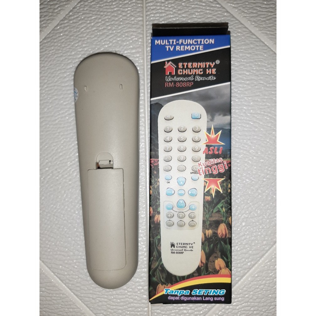 Remot Remote MULTI TV TABUNG KHUSUS CINA CH 808 pengganti remote TV china