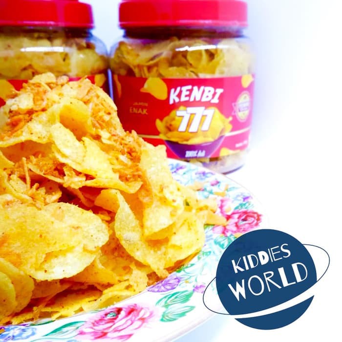 

KERIPIK KENTANG EBI 777 PREMIUM NO PENGAWET 100% NATURAL PRODUCT 170GR ~ kp975