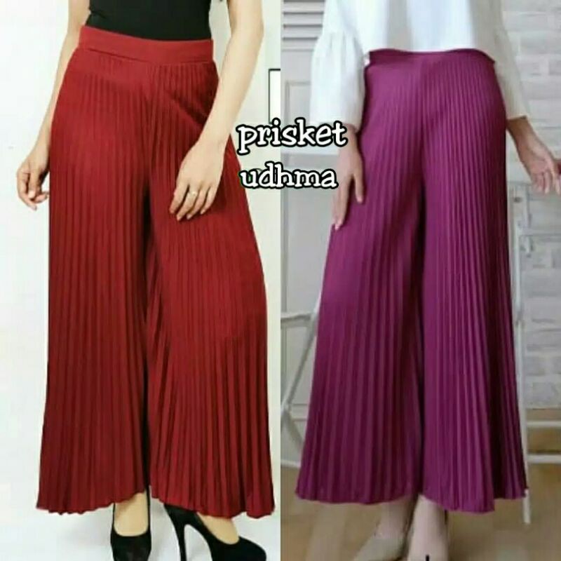 kulot plisket jumbo mayung/kulot plisket termurah