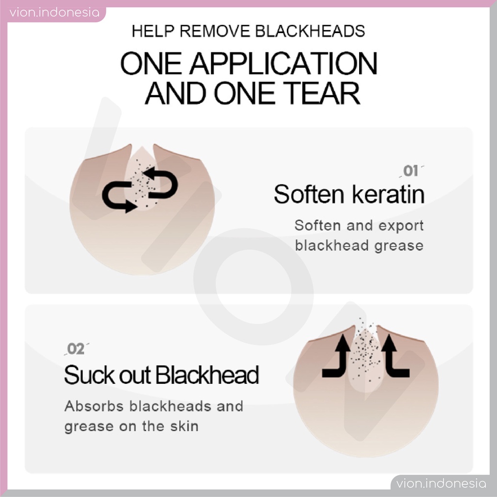 SADOER Masker Komedo Bamboo Charcoal Blackhead Remover Mask Peel Off Hidung Black Head SR004