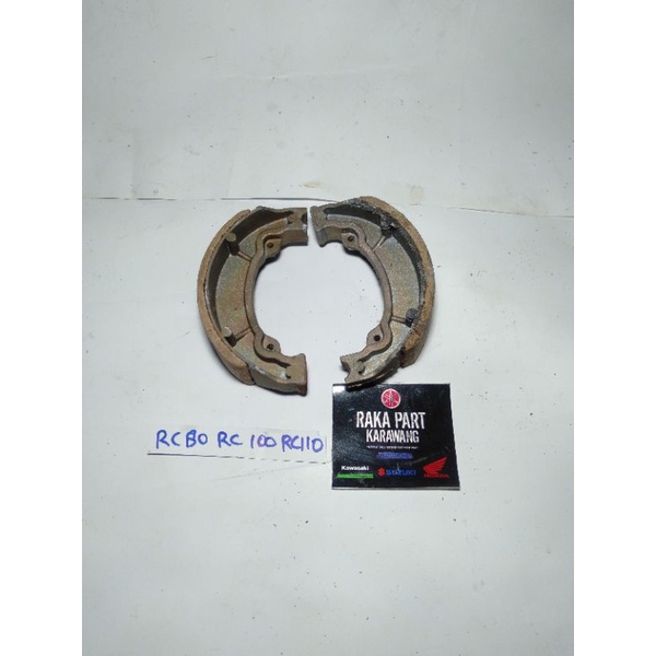 kampas rem belakang Suzuki rc80 rc100 rc110 fr70 a100 gp100 trs