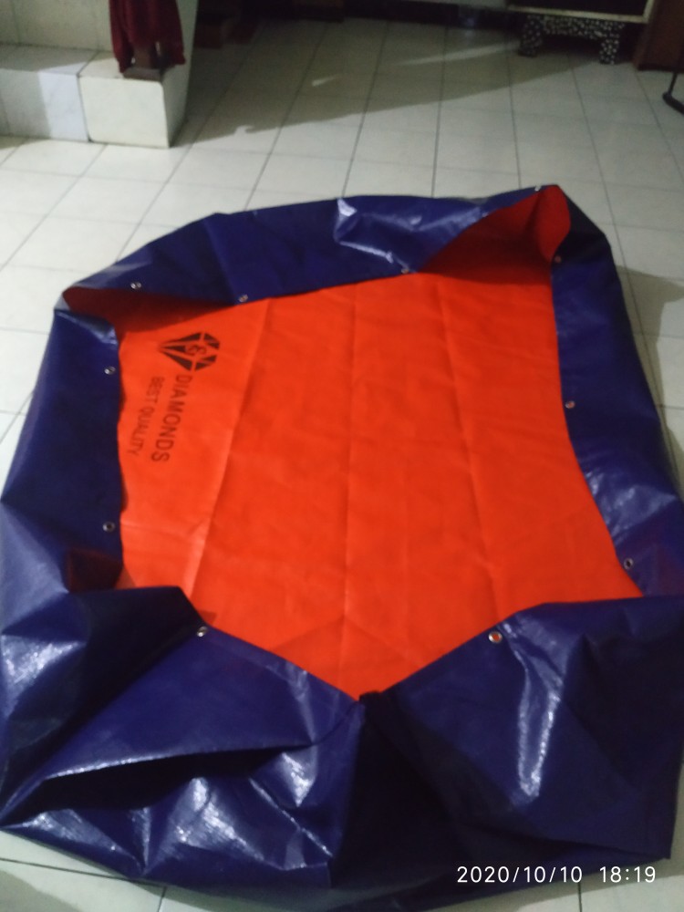 Terpal Kolam Ikan Ukuran=200×100×50 Type A12