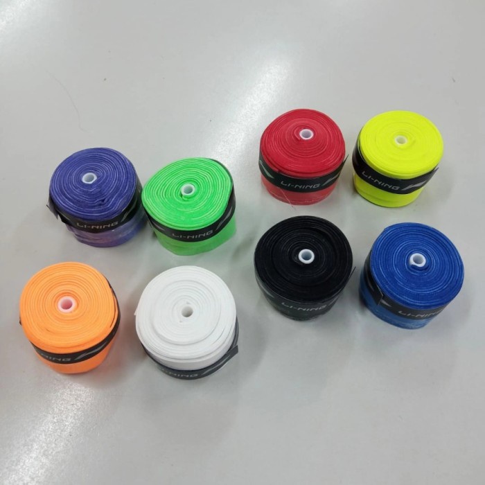 Grip Bulat Badminton Lining/ Pegangan Raket Lining Gp20 Ace Bintik New #98