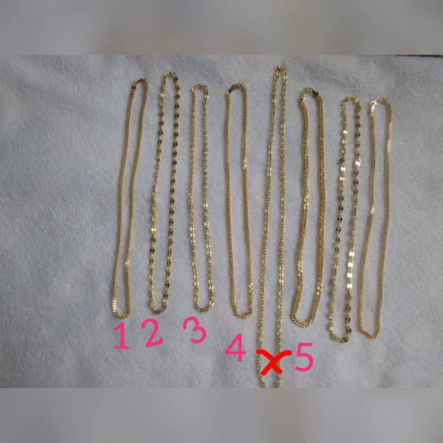 Kalung koin 91 / kalung bahan uang koin logam 91 asli
