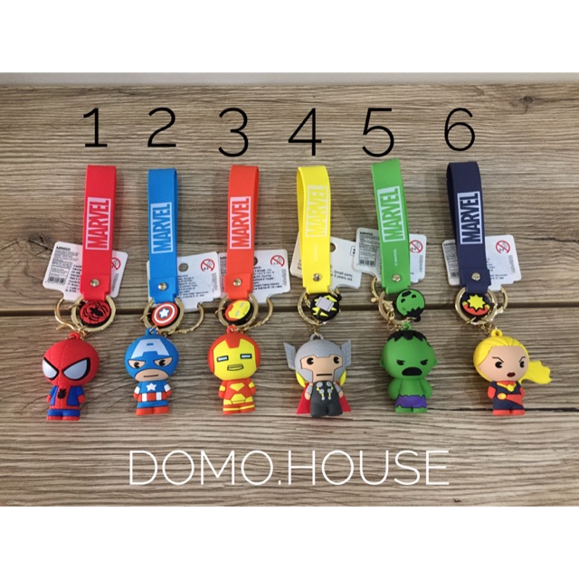 MARVEL BAG CHARM / GANTUNGAN TAS MARVEL