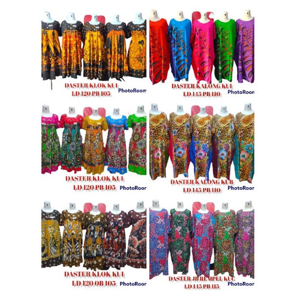 (KHUSUS LIVE) DASTER KENCANA UNGU ORI KLOK, KALONG & JUMBO